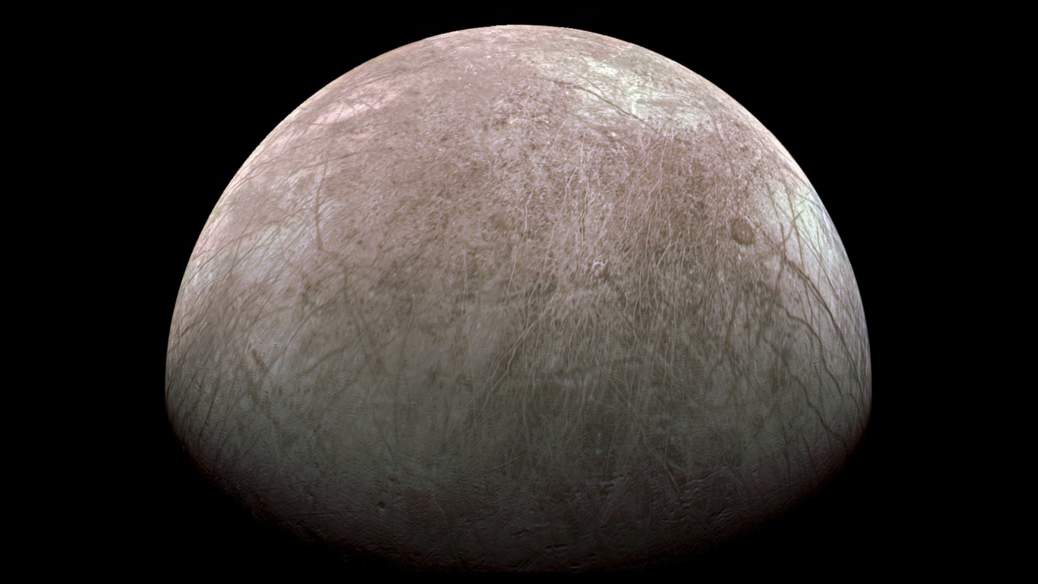 Newly Processed Images of Europa Show Details of the Icy Moon PetaPixel