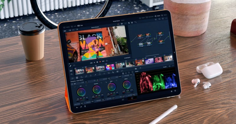 DaVinci Resolve iPad