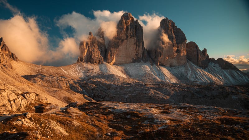 Timelapse muestra la belleza asombrosamente diversa de los Dolomitas