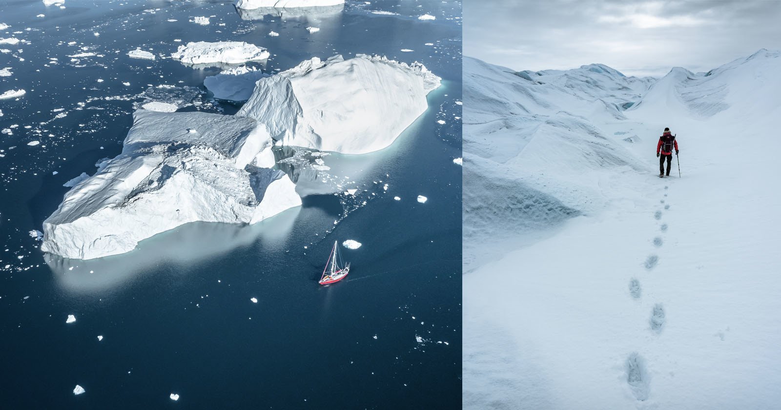 Photographer Beautifully Captures Glaciers to Inspire Others to See Them