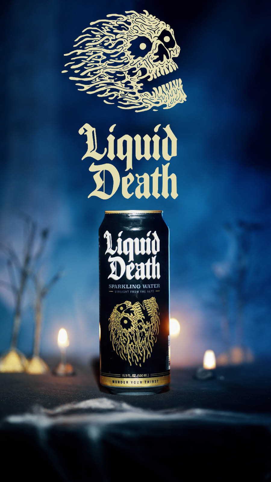 How We Shot a HalloweenThemed Liquid Death Spec Ad PetaPixel