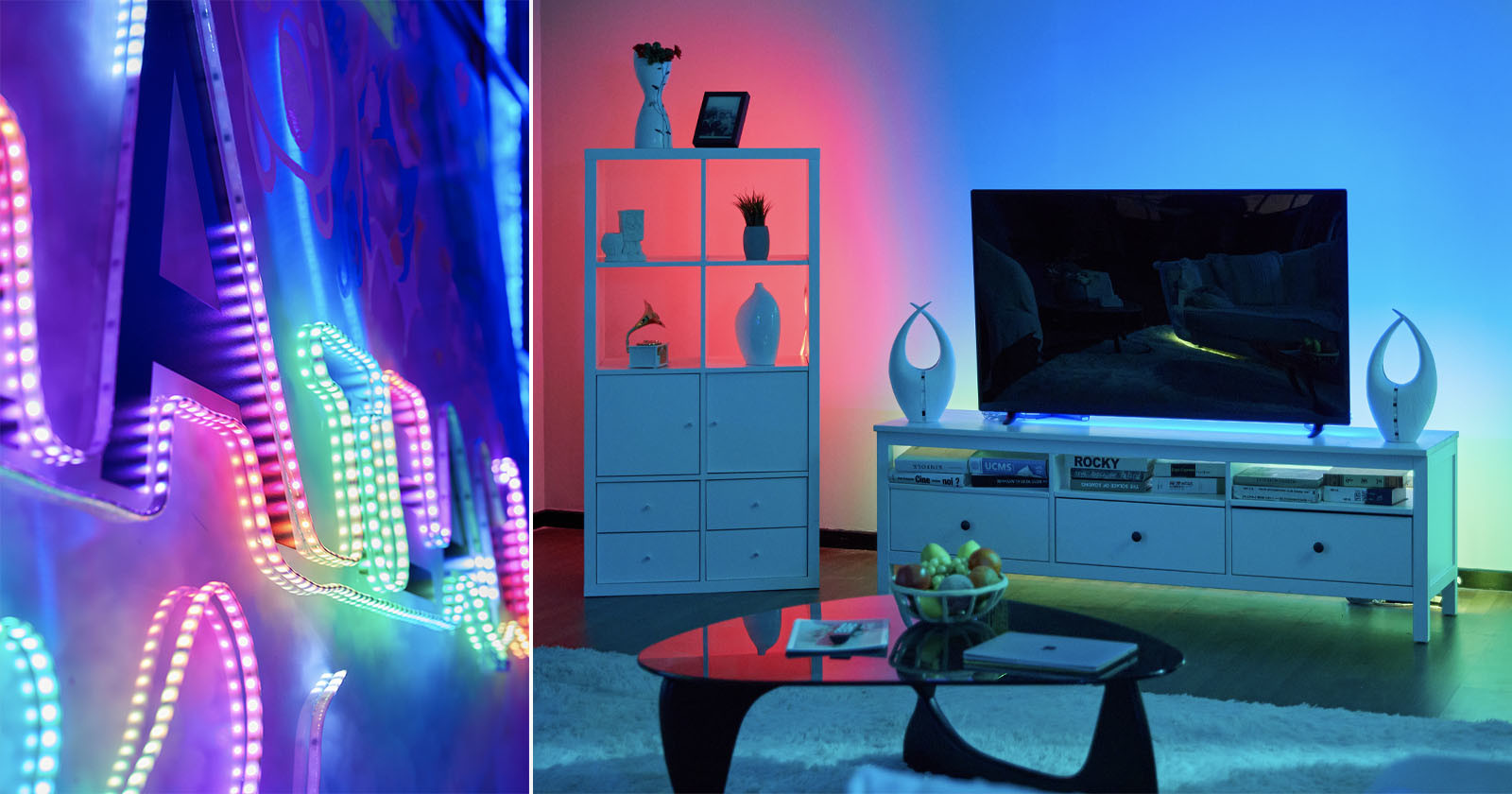 First Regarding Motel Aputure Takes on Philips Hue and Nanoleaf with amaran RGB LED Strips |  PetaPixel