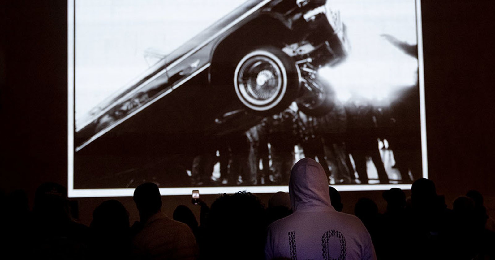 LA Parking Lot Transformed into a Giant Photography Theater