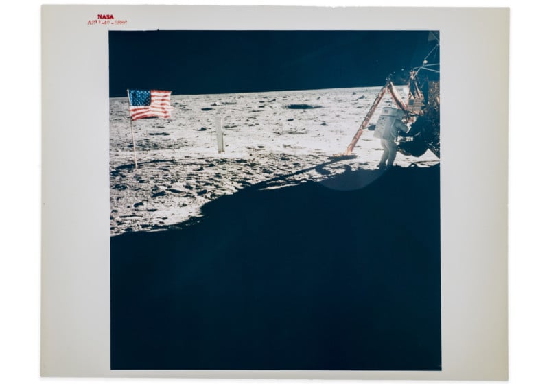 Einziges Foto von Neil Armstrong auf dem Mond