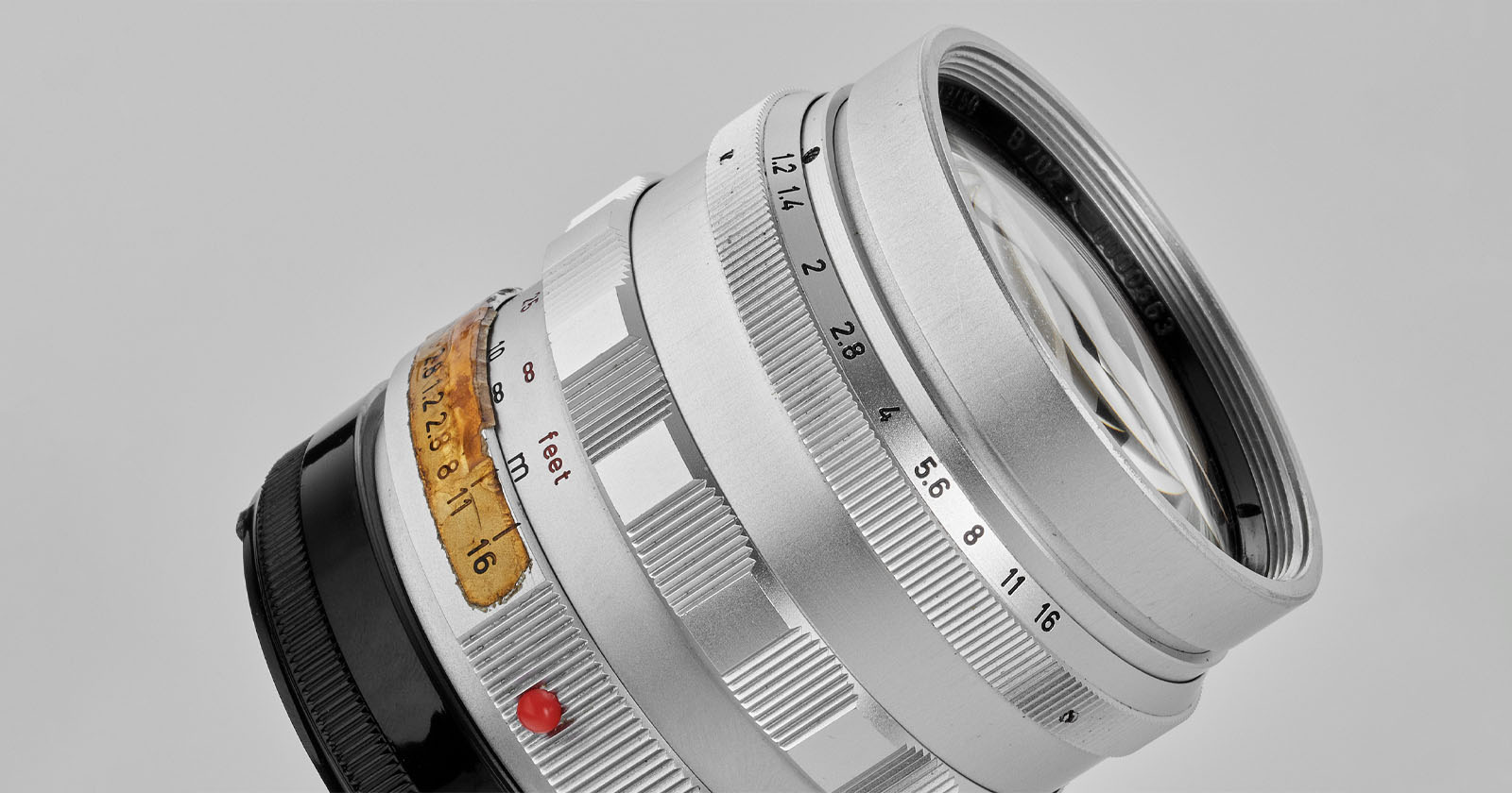Prototype 1964 Leica Noctilux 50mm f/1.2 is Expected to Sell for $500K