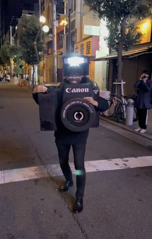 camera costume