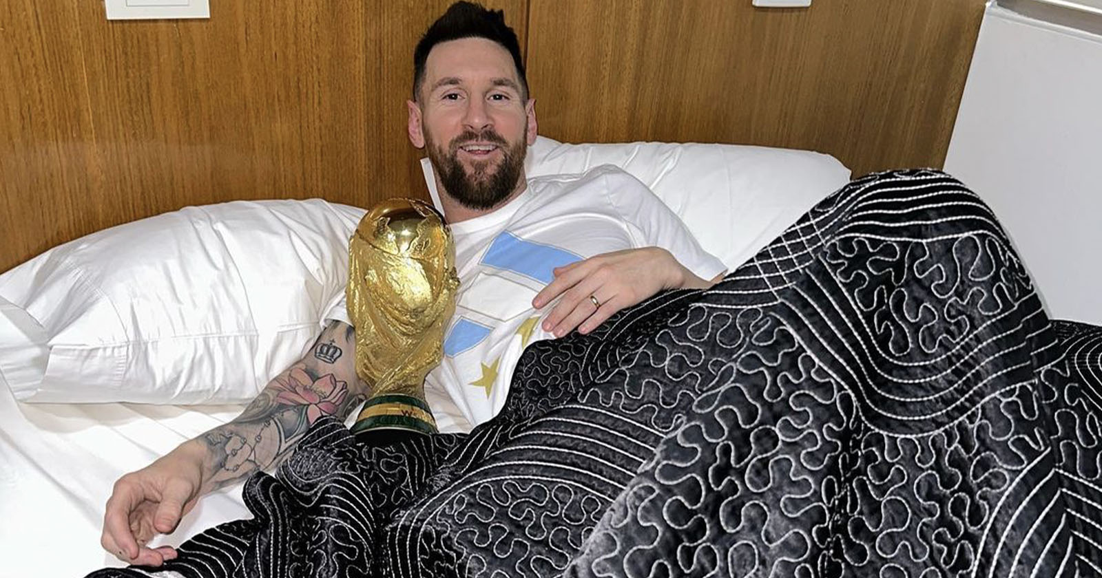 Lionel Messi's World Cup photos are most-liked Instagram post ever