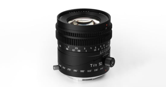 TTArtisan's 50mm f/1.4 Tilt Lens