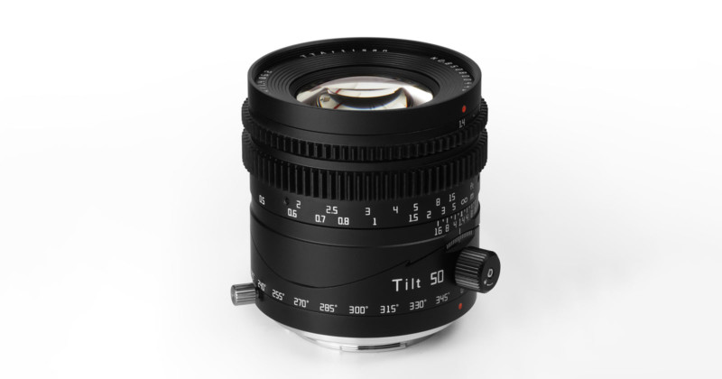 焦点距離19〜70mmほぼ新品 TTArtisan Tilt 50mm f/1.4 キヤノンRF用