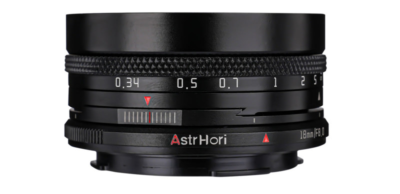 18mm F8 shift lens