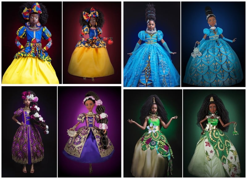 Disney Turns Photographers Diverse Princess Portraits into Dolls PetaPixel