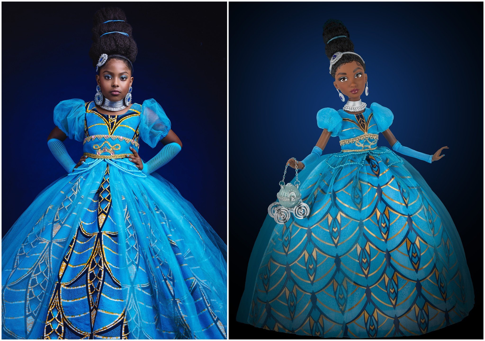 Disney Turns Photographers' Diverse Princess Portraits into Dolls(03)