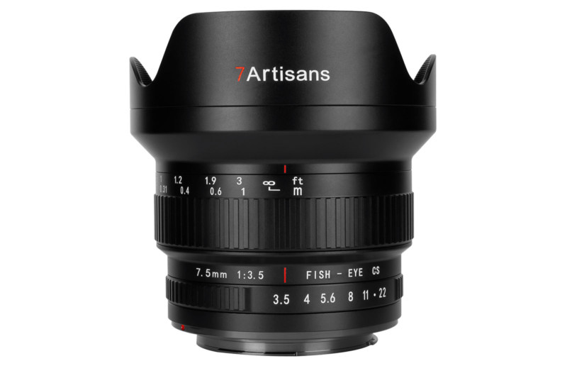 The 7artisans 7.5mm f/3.5 is a New Fisheye Lens for Canon EF-Mount