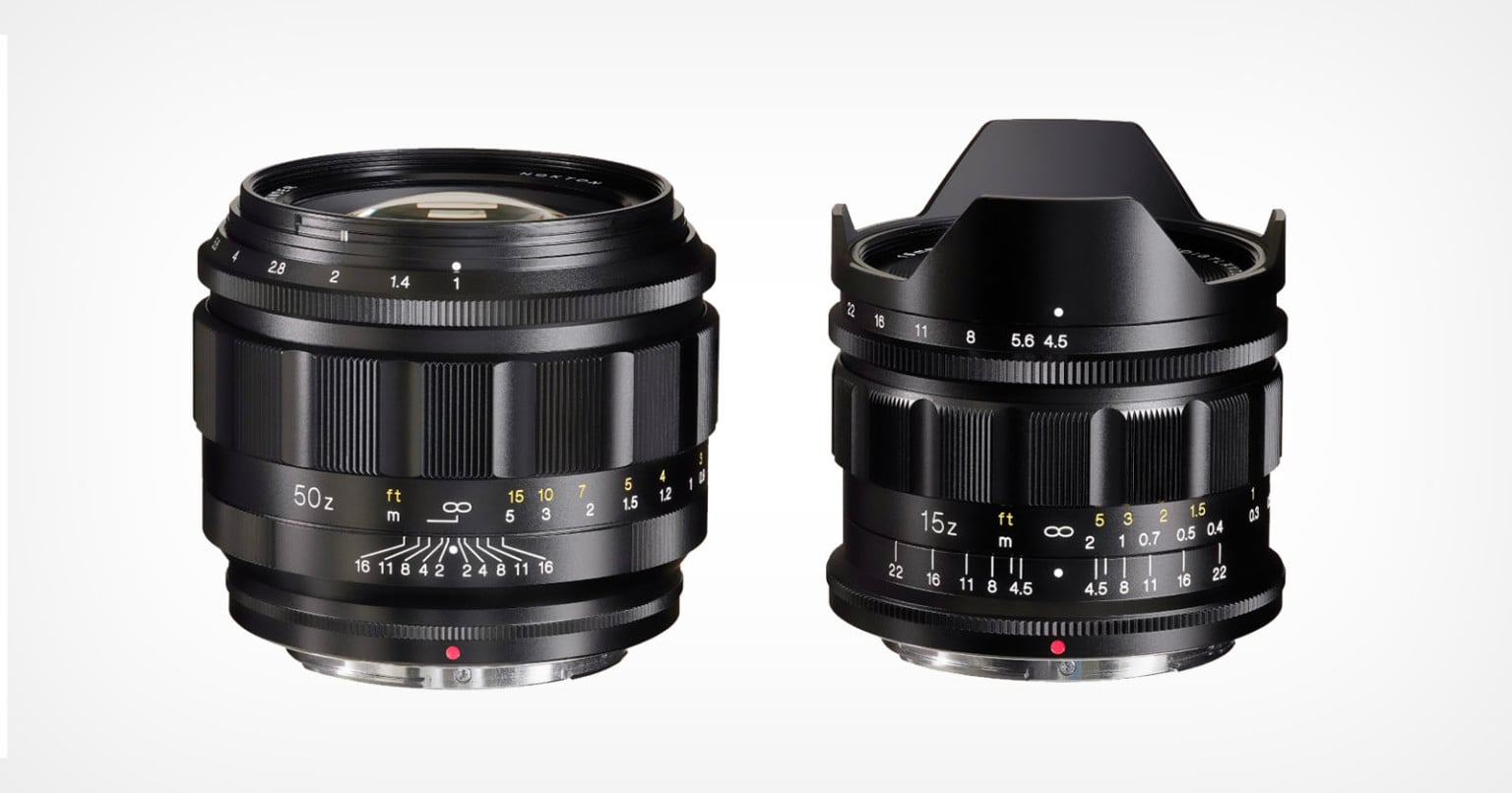 Cosina Adds Voigtlander 50mm f/1 and 15mm f/4.5 to Nikon Z Mount Line ...