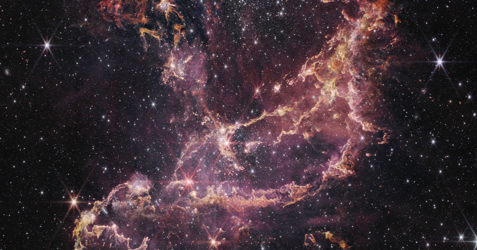 New James Webb Photo Reveals Previously Obscured Star Forming Region - Vimarsana News
