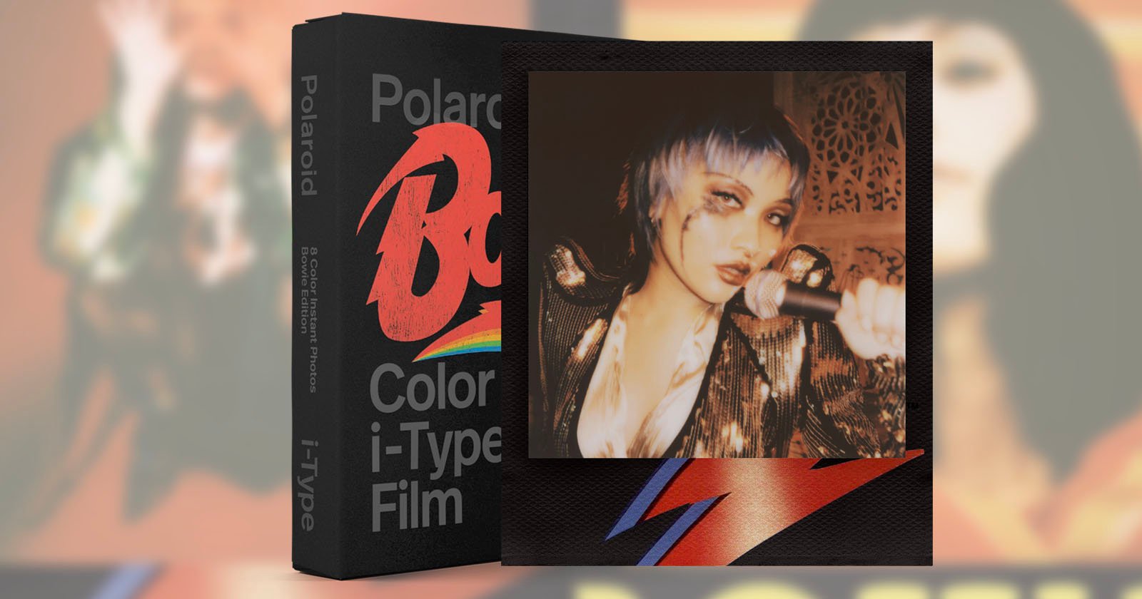 Polaroid has released a David Bowie edition film