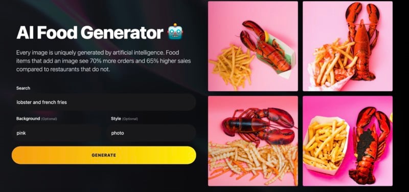 Lunchbox' Replaces Photographers as the First AI Image Generator