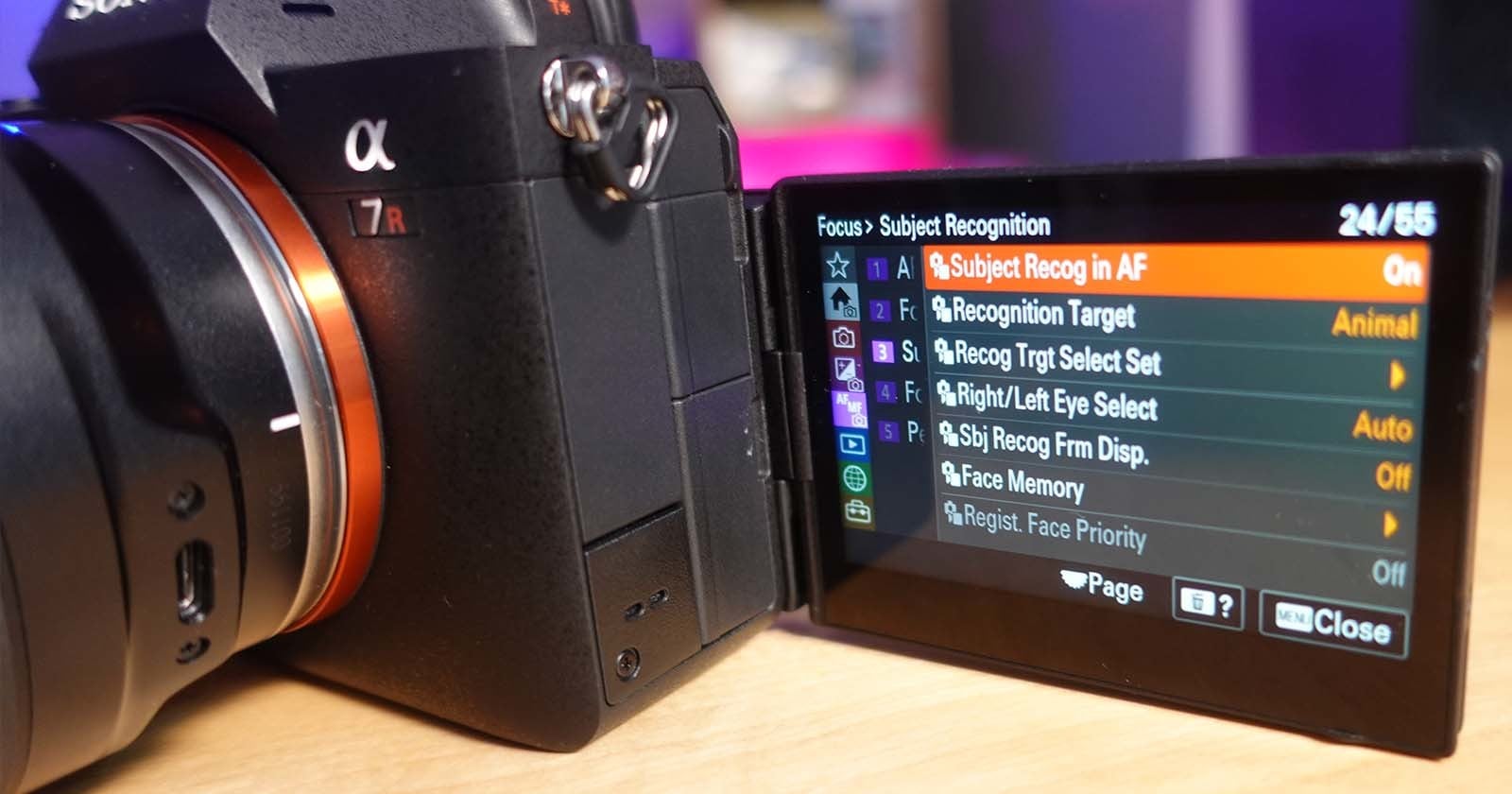 Sony's Alpha 7R V Menu Design is So Bad, You Might Miss a Photo