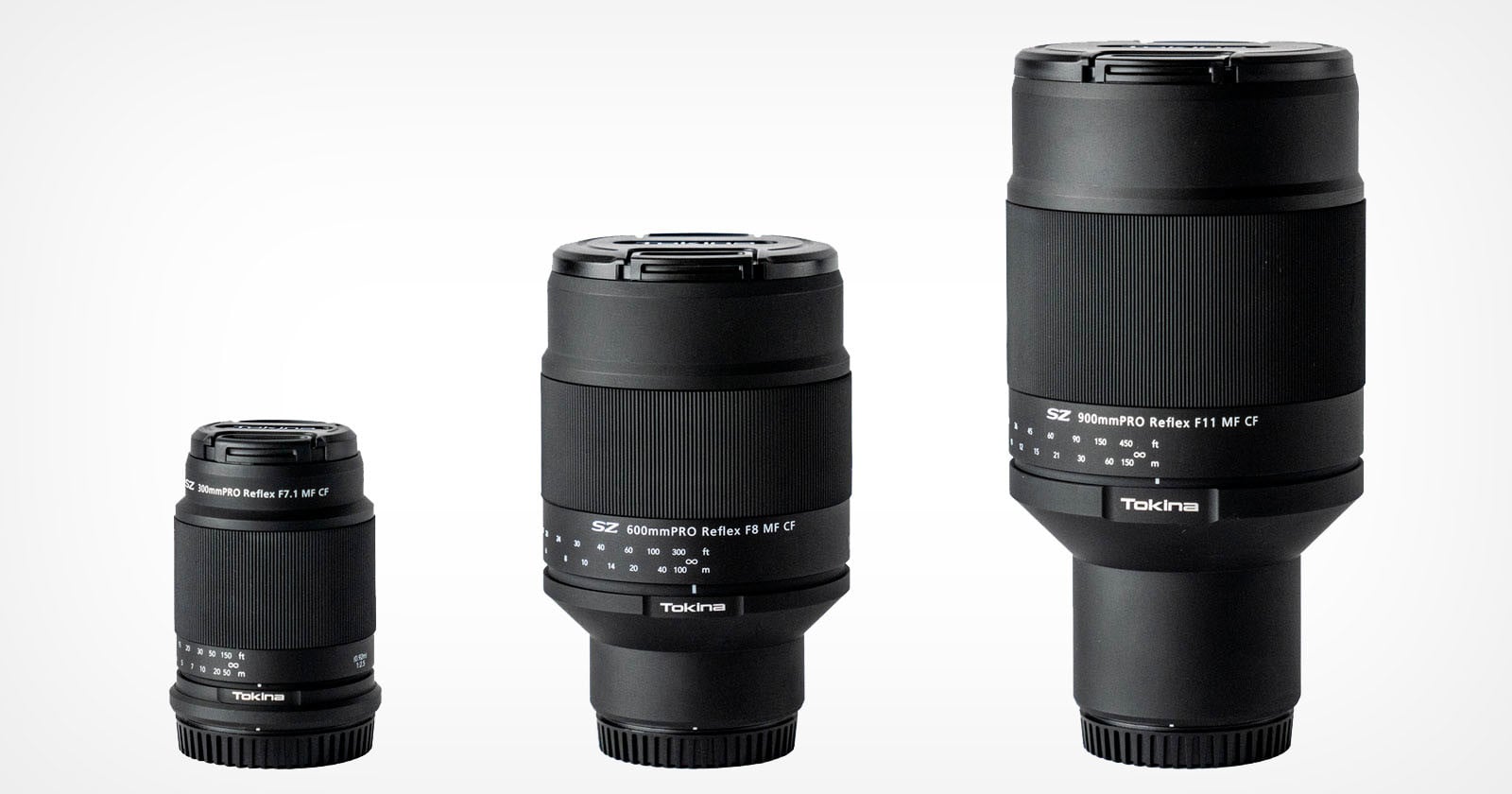 Tokina's 300mm, 600mm, and 900mm Reflex Lenses are Coming in February