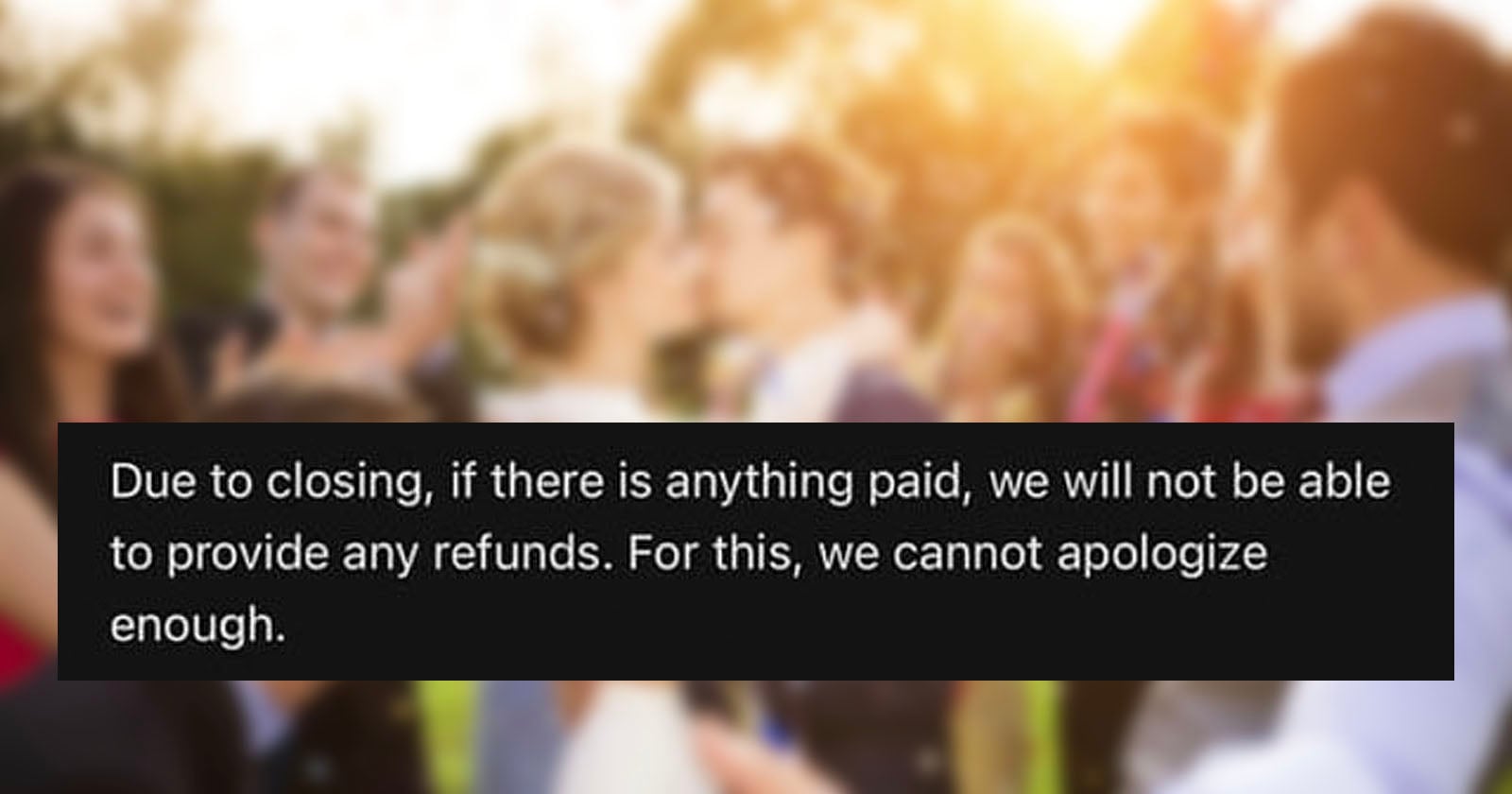 Defunct Wedding Photo Studio Must Pay $800,000 to Customers - Vimarsana News
