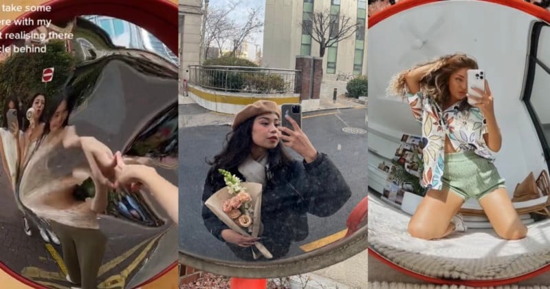 The ‘Traffic Mirror Selfie’ is the Latest Photo Trend of 2023