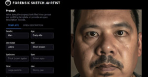 AI generated police sketch