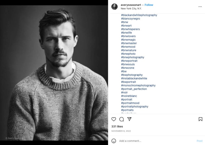 Popular Instagram Photographer Revealed as AI Fraud