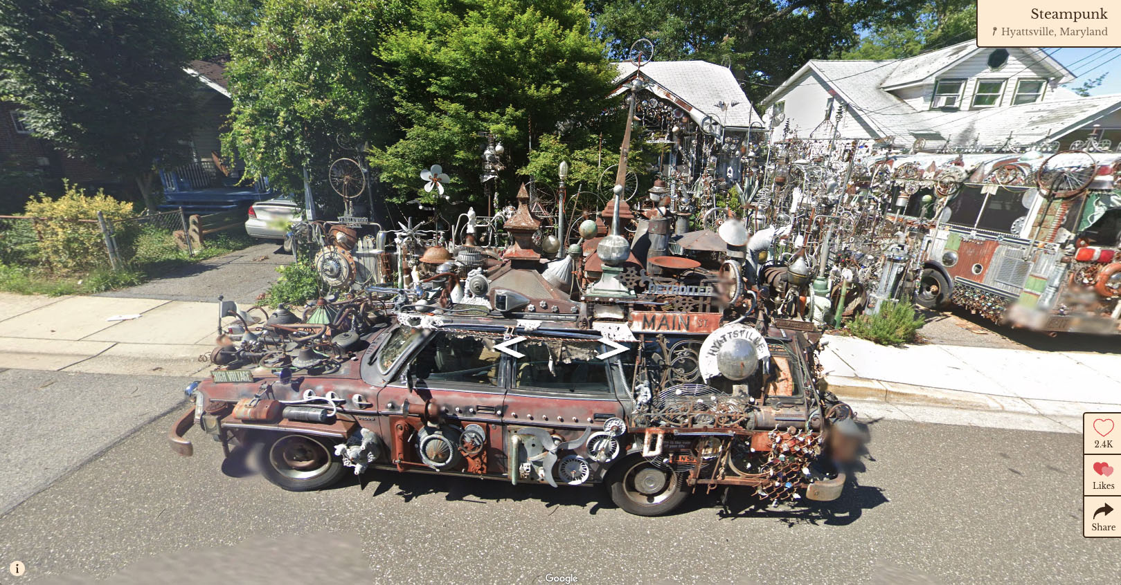 'Wonders of Street View' Highlights the Most Bizarre Scenes on Google