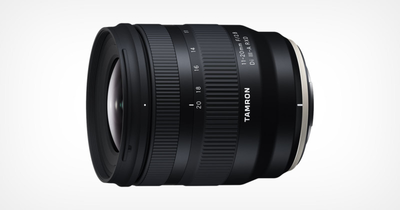 Tamron is Developing an 11-20mm f/2.8 Lens for Fujifilm X-Mount 