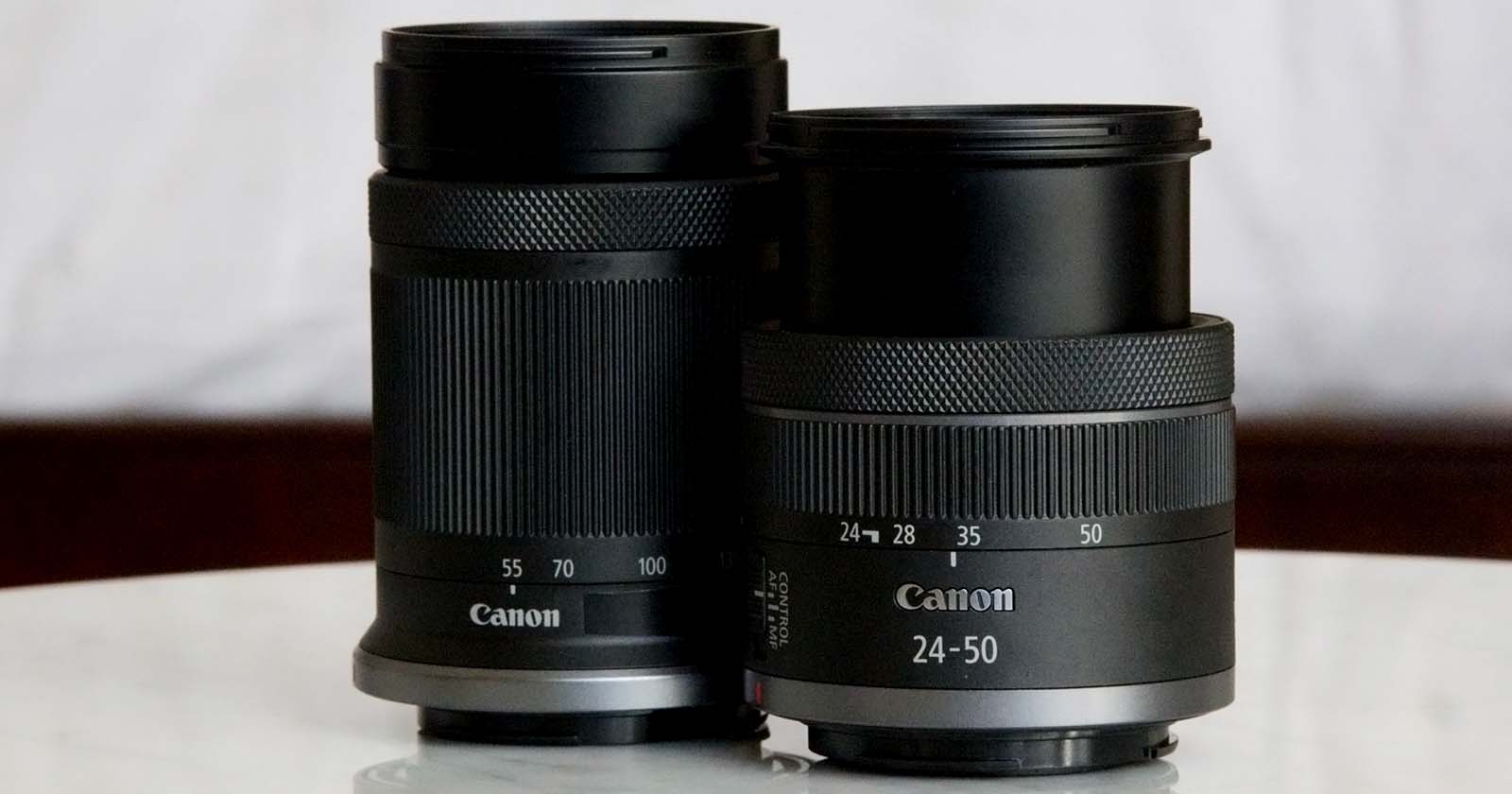 Canon announces RF 24-50mm F4.5-6.3 IS STM and RF-S 55-210mm F5