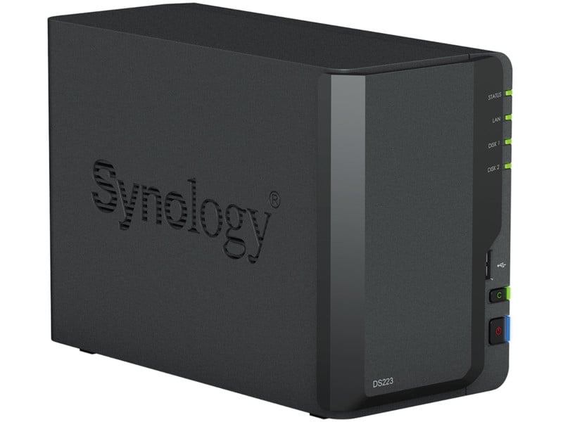 Synology DS223 NAS Drive Revealed 