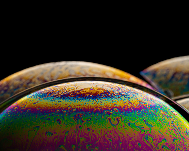 Beauty of Soap Bubbles by Kelly Zhang