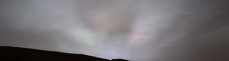 Mars sun rays