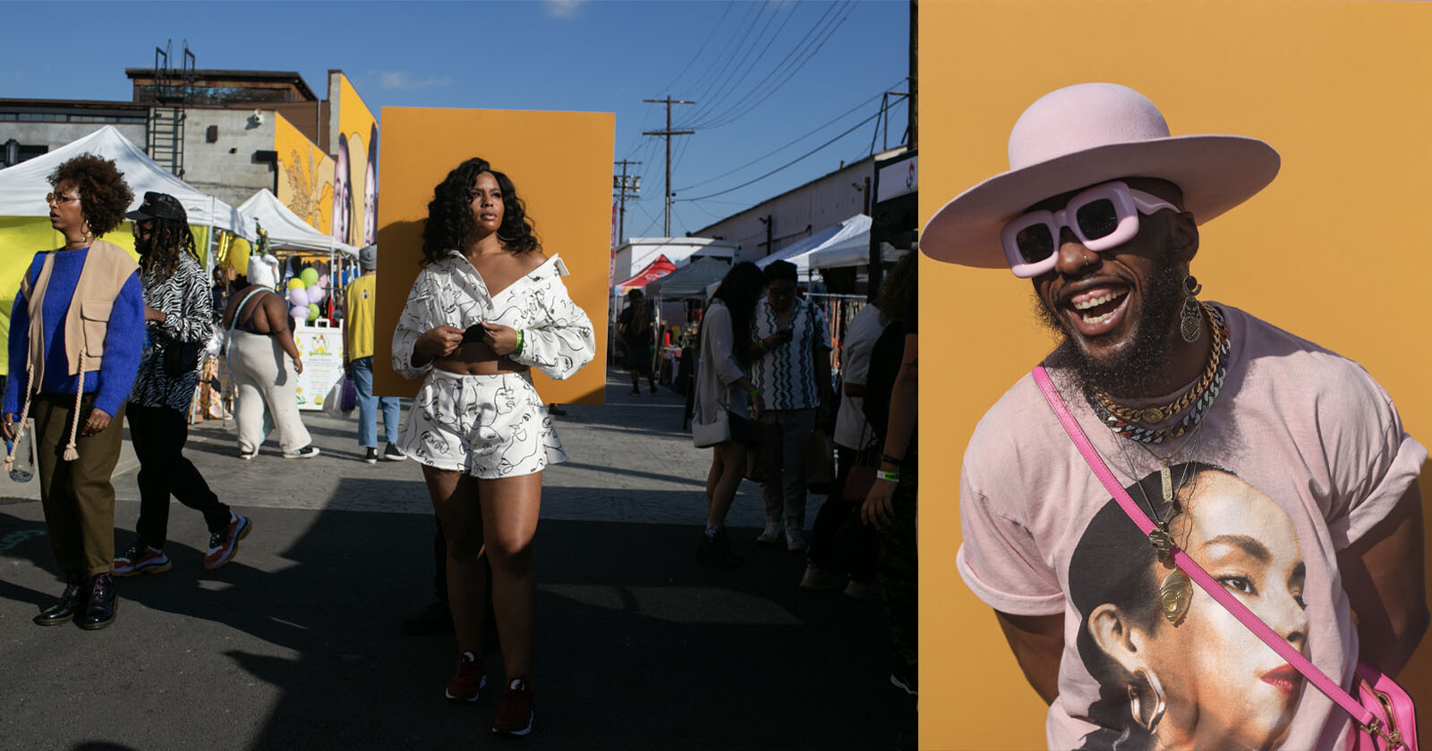 Photographer’s Vibrant Portraits from LA’s Black Market Flea