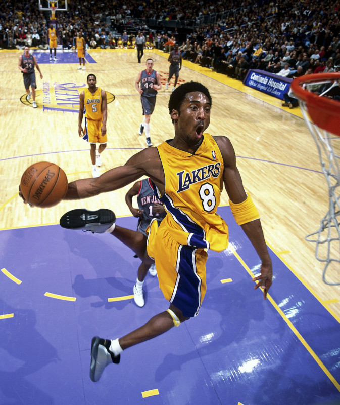 2011-12 Hoops - Slam Dunk Champion #8 Kobe Bryant