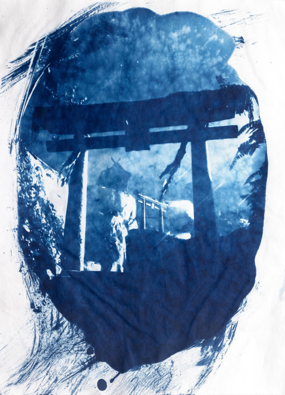 The Tsushima Cyanotypes