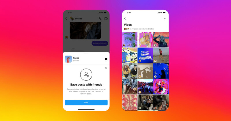 You Can Now Save Instagram Posts Into A Shared Album With Friends 