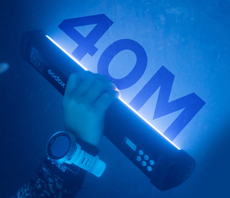 Godox underwater tube lights