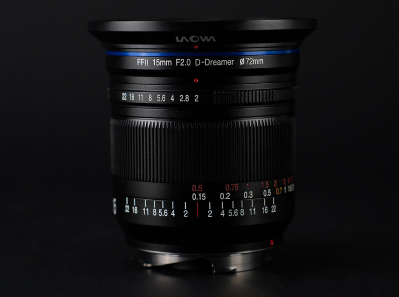 Laowa 15mm f/2 Zero-D LM lens