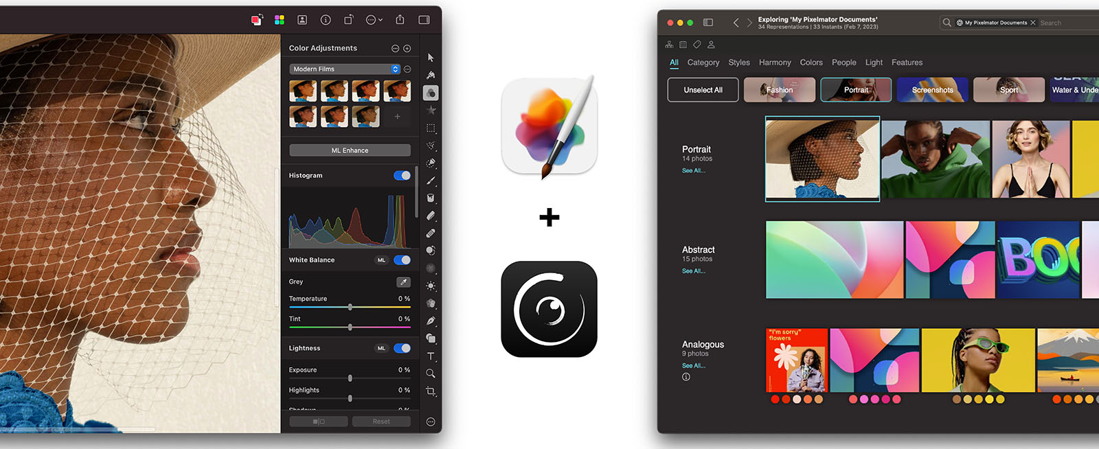 MacOS Apps Peakto and Pixelmator Pro Now Work Together | PetaPixel