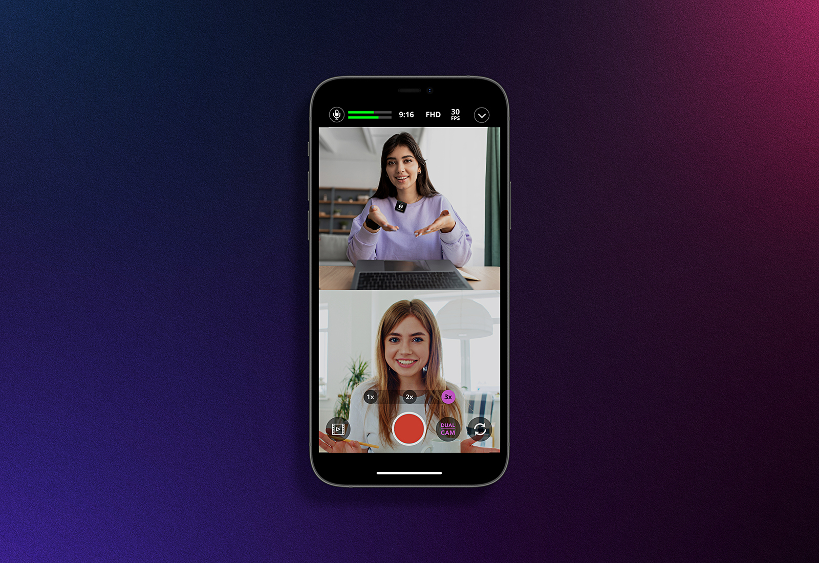 Rode capture is a free video and audio recording app for iphone petapixel