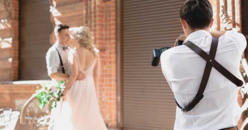 Wedding Photographer Divides Internet with ‘Safety Shot’ Technique