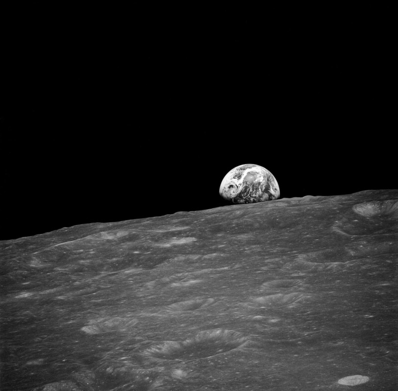 La historia detrás de una de las imágenes más icónicas de la NASA, ‘Earthrise’