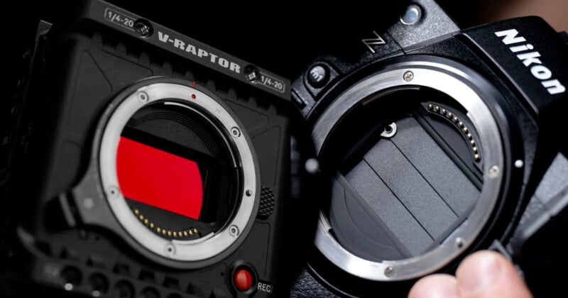 Rouge contre Nikon