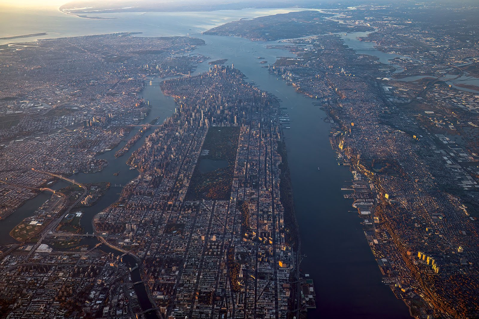 Epic Photos of Manhattan Taken from Open Door Helicopter Three Miles High