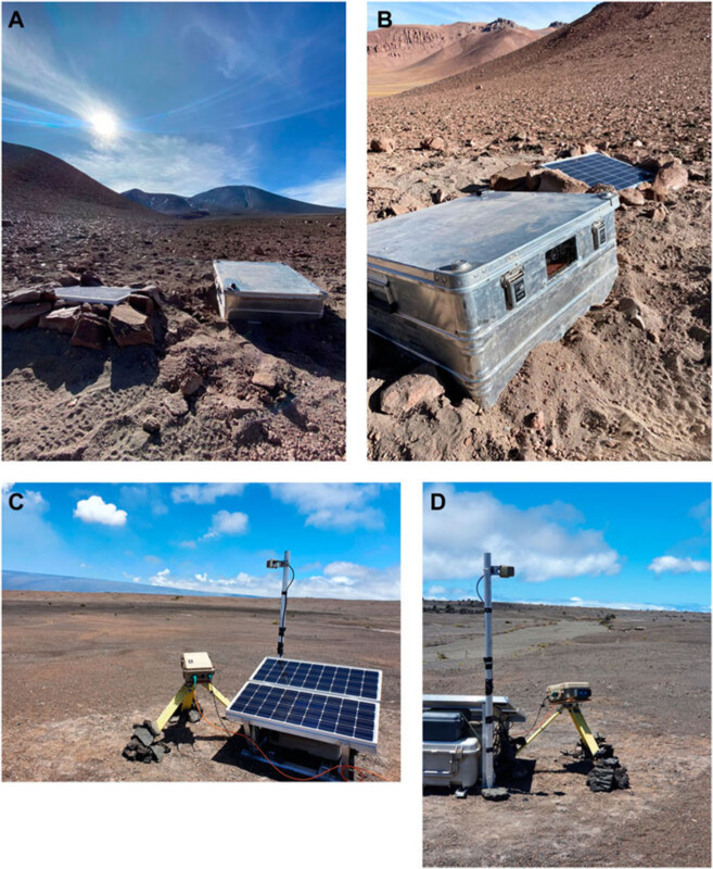 Caméra SO2 pour la surveillance volcanique