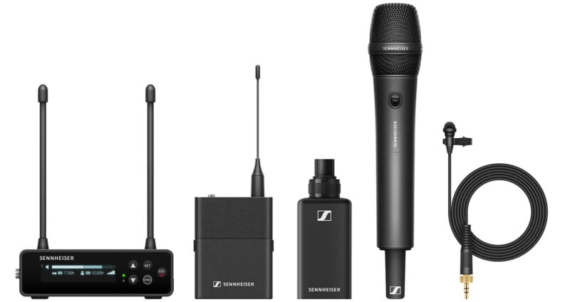 Système de microphone sans fil Sennheiser EW-DP