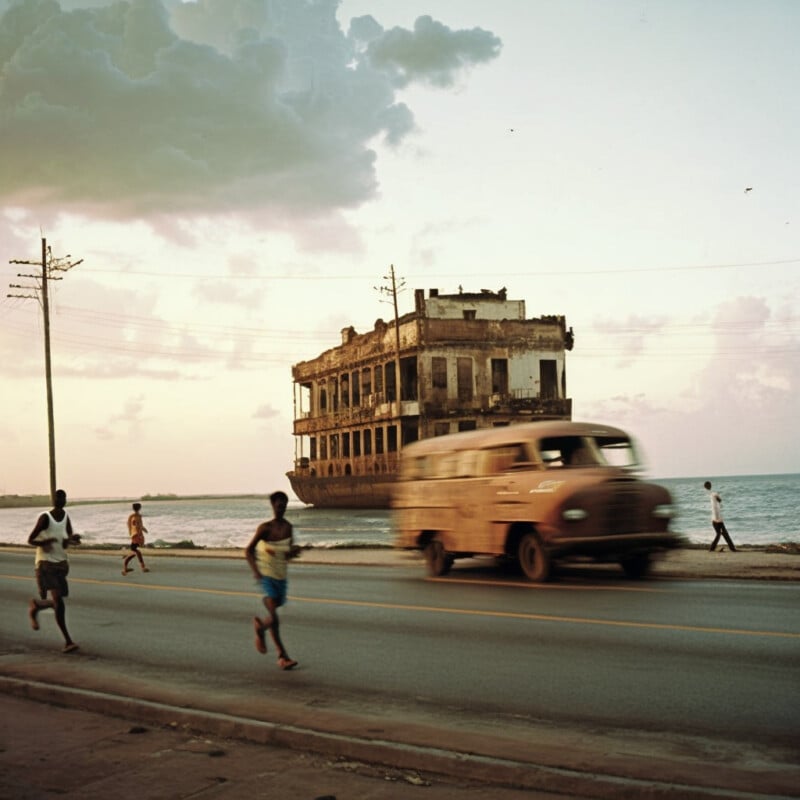 AI imagery of Cuba