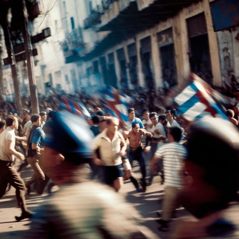 AI imagery of Cuba