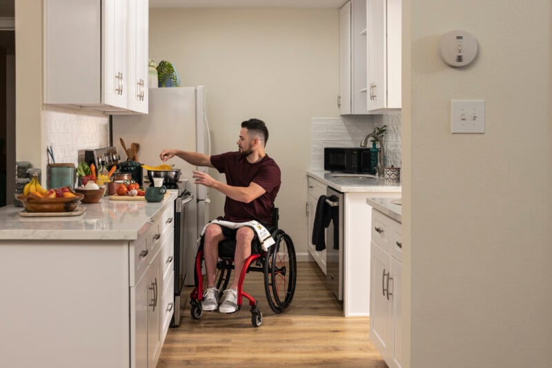Banque de photos d'Américains handicapés